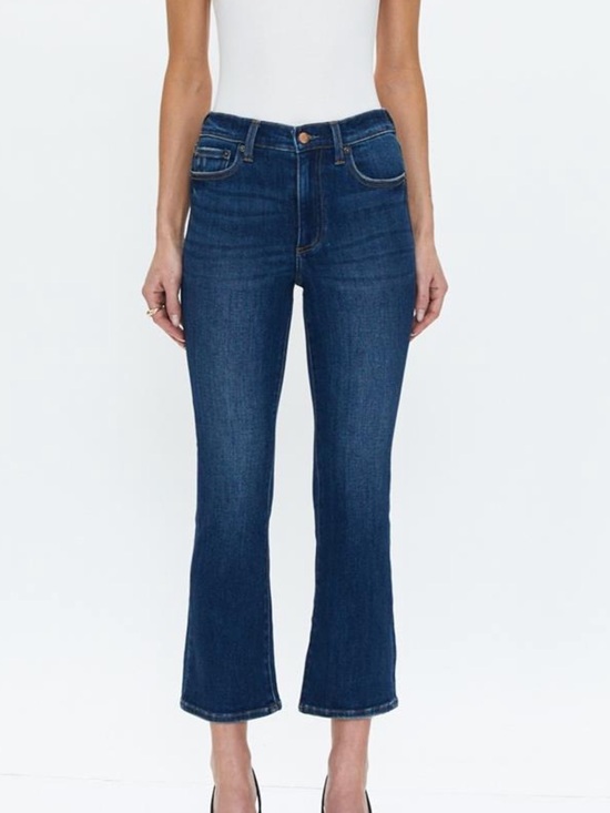 pistola Denim - Pistola Lennon High Rise Cropped Flare Jeans Rosslyn NWT Size 25